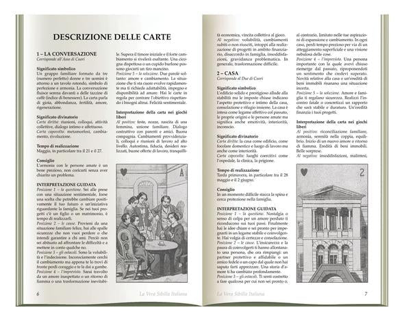 Lo Scarabeo "Vera Sibilla Italiana" - Cofanetto con 54 carte e Libro | Scopri su Clorophilla Shop