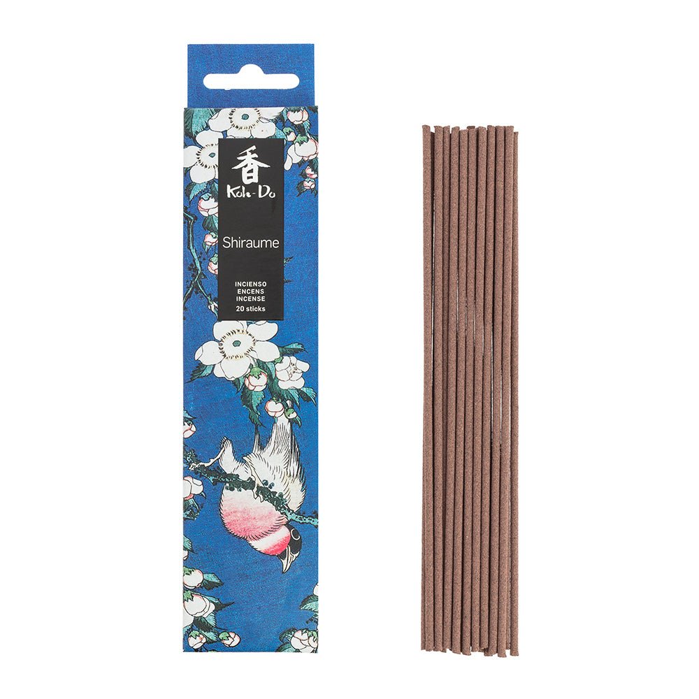 Koh-Do SHIRAUME Incenso Giapponese in Bastoncini - FIORE BIANCO DEL PRUNO | Scopri su Clorophilla Shop