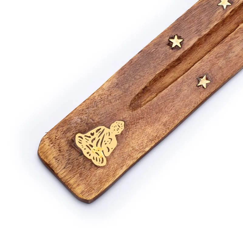 Bruciaincenso Buddha in Legno per Incenso in Bastoncini - Portaincenso Stick 25cm | Scopri su Clorophilla Shop