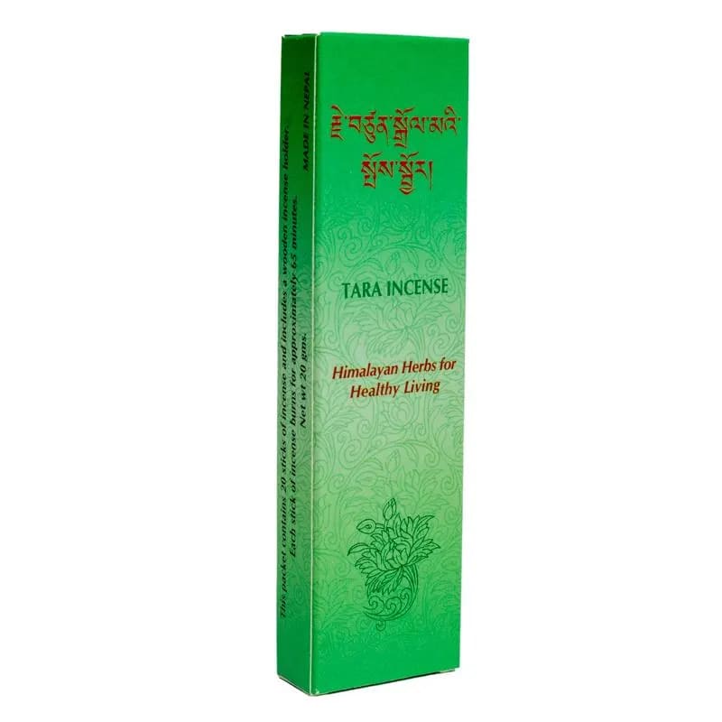 Himalayan Mountain TARA Incenso Tibetano in Bastoncini 100% Naturale - Erbe e Piante Sacre Medicina Cinese - 20 stick + Portaincenso incluso | Scopri su Clorophilla Shop