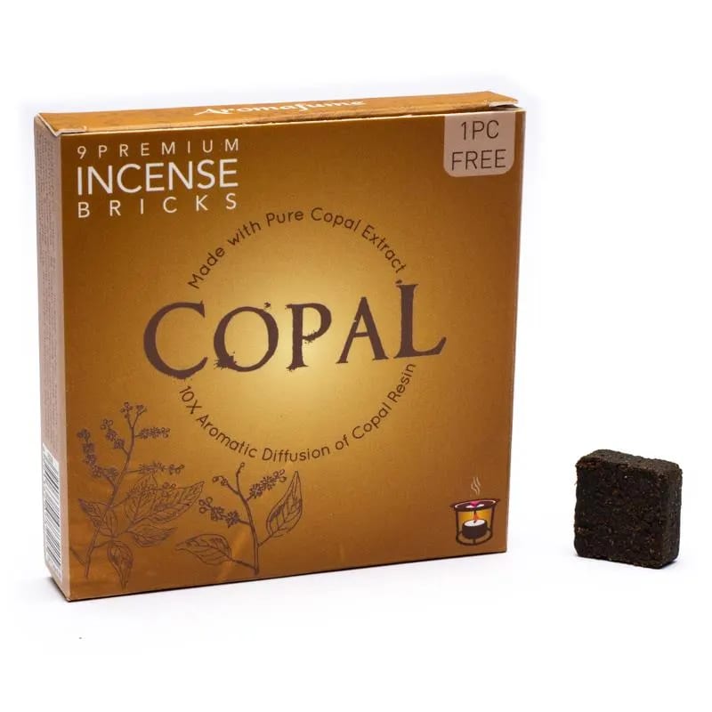 Aromafume Copal Mattoncini Incenso - Niente fumo e cenere | Scopri su Clorophilla Shop