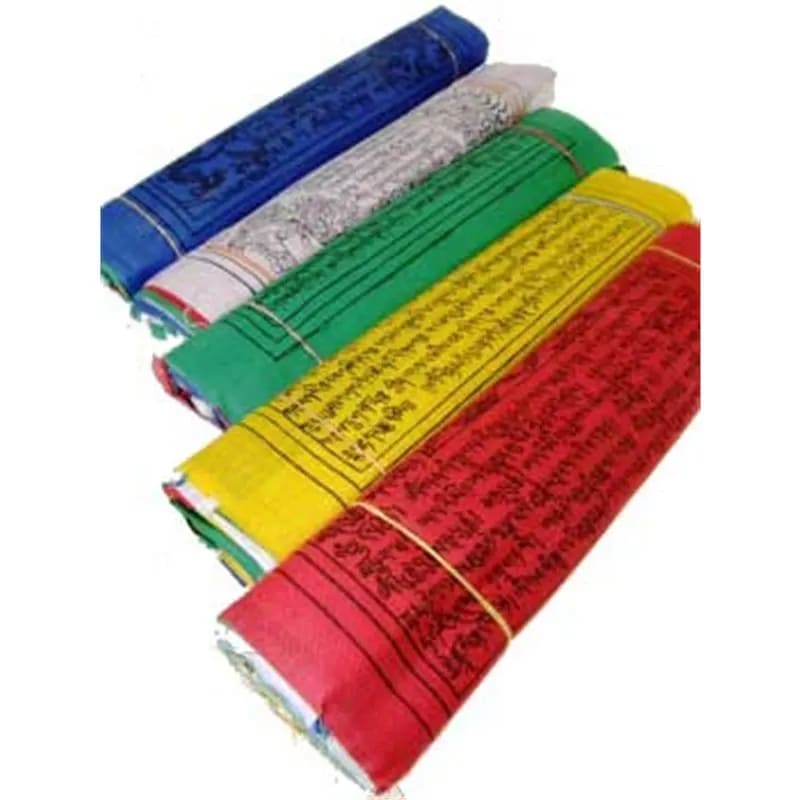 BANDIERINE TIBETANE PREGHIERA IN COTONE - 170cm | Scopri su Clorophilla Shop
