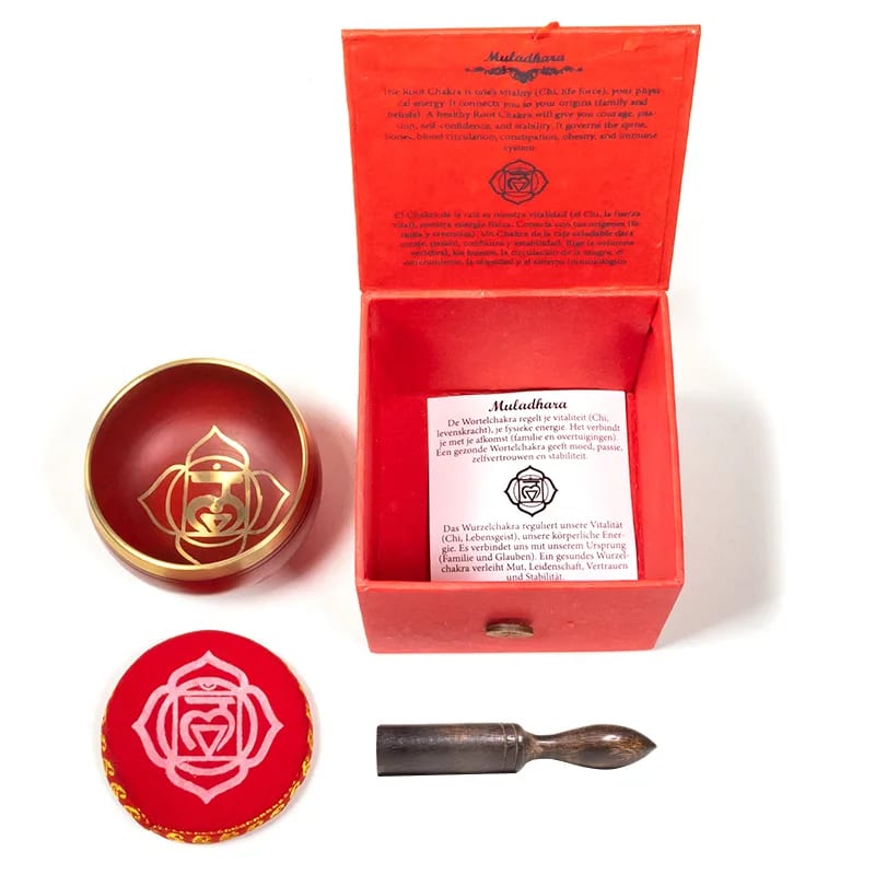 Campana Tibetana 1 Chakra Radice - Batacchio e Cuscino Inclusi | Scopri su Clorophilla Shop