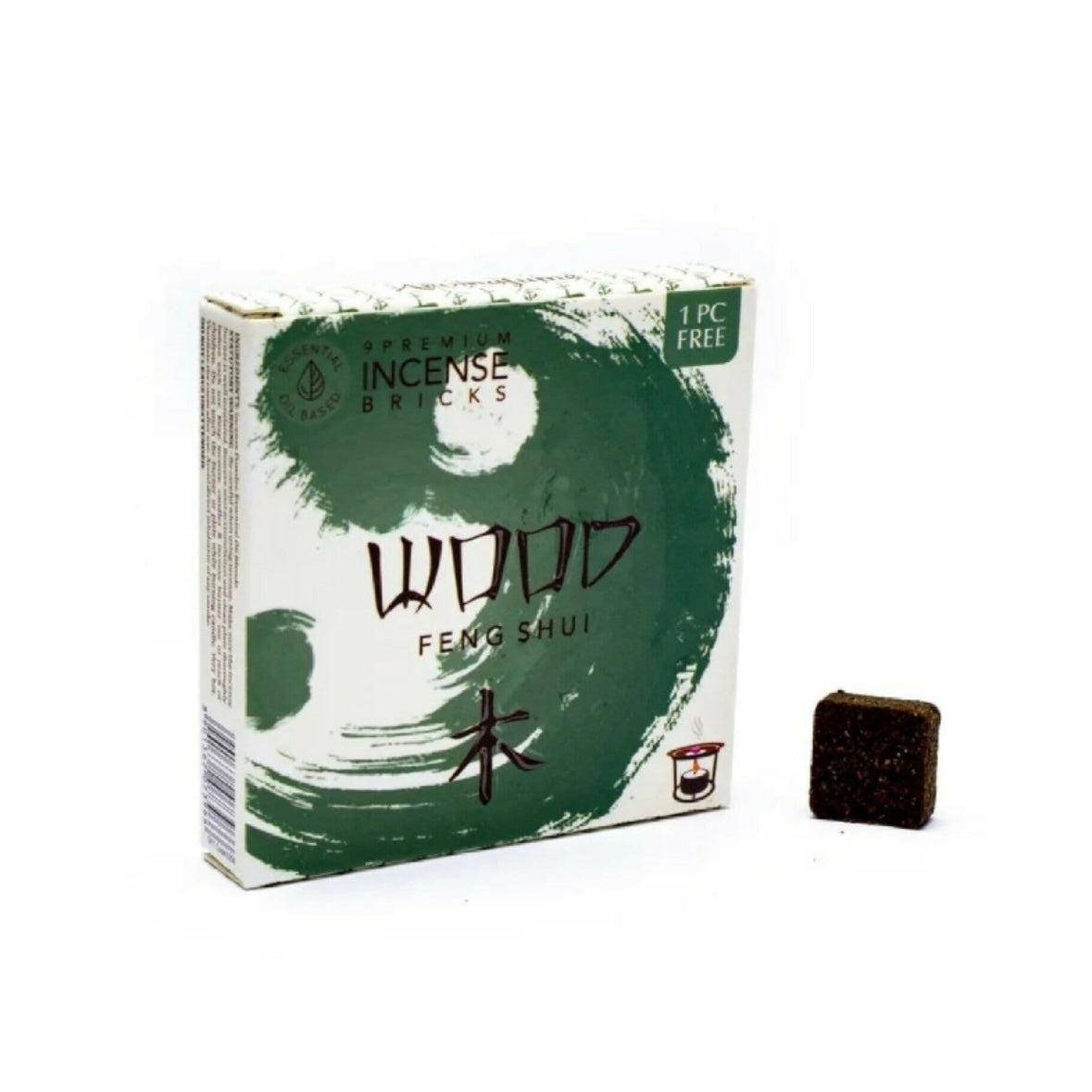 Aromafume Feng Shui WOOD Mattoncini Incenso Elemento Legno - Niente fumo e cenere | Scopri su Clorophilla Shop