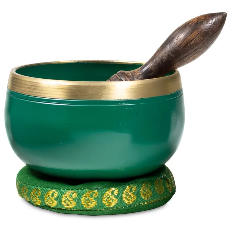 Campana Tibetana 4 Chakra del Cuore - Batacchio e Cuscino Inclusi | Scopri su Clorophilla Shop