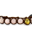 SAMSARA KIDS BRACCIALE TIBETANO BAMBINI IN QUARZO ROSA - Amore, dolcezza e armonia emotiva | Scopri su Clorophilla Shop