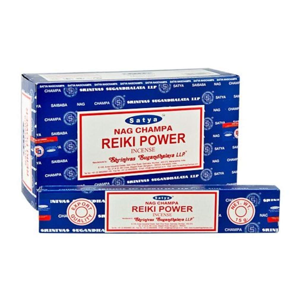Satya REIKI POWER Incenso in Bastoncini Naturale 100% - Stick 15g | Scopri su Clorophilla Shop