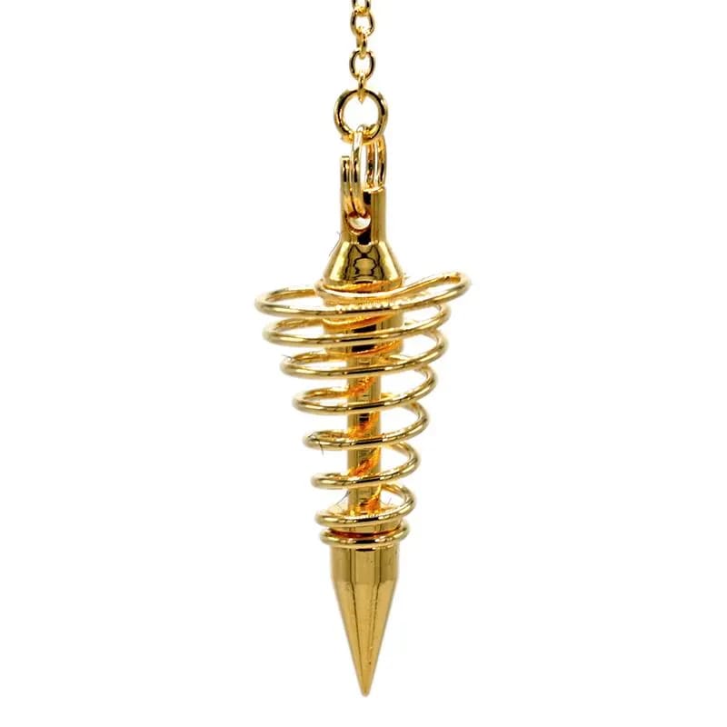 Pendolo Divinatorio in Ottone Dorato | Scopri su Clorophilla Shop