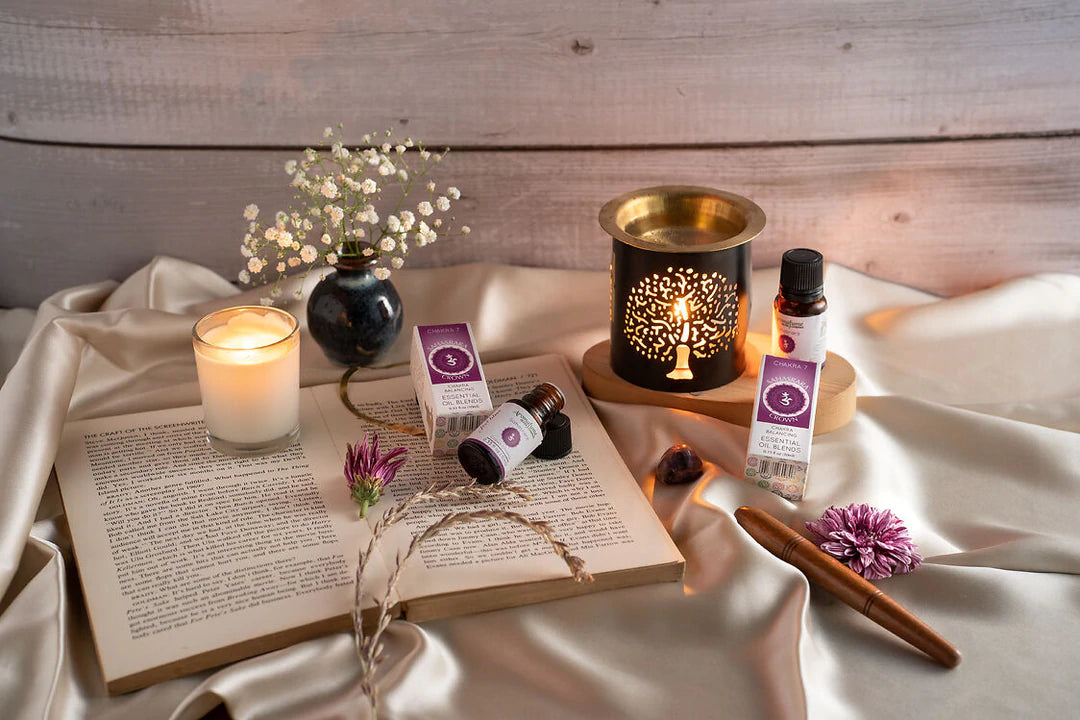 Aromafume olio essenziale Sahasrara 7 Chakra della Corona - GRATITUDINE E PACE | Scopri su Clorophilla Shop