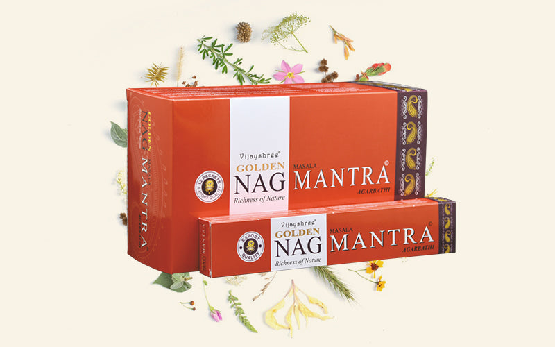 VIJAYSHREE BASTONCINI DI INCENSO - Mantra | Scopri su Clorophilla Shop