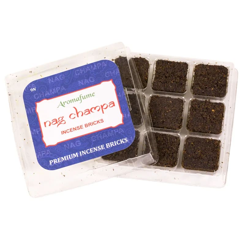 Aromafume Nag Champa Mattoncini Incenso - Niente fumo e cenere | Scopri su Clorophilla Shop