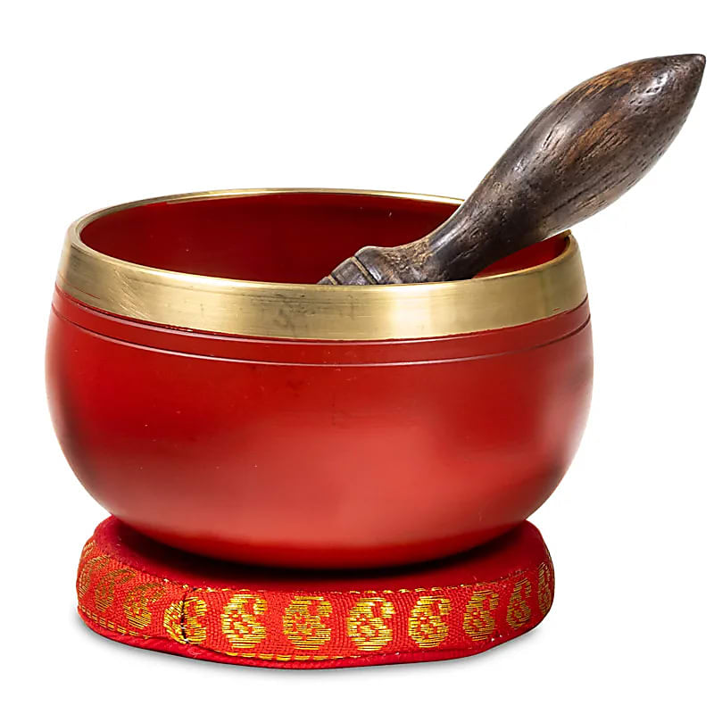 Campana Tibetana 1 Chakra Radice - Batacchio e Cuscino Inclusi | Scopri su Clorophilla Shop