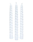 Candela a spirale Bianca da Tavola - Non profumata | Scopri su Clorophilla Shop