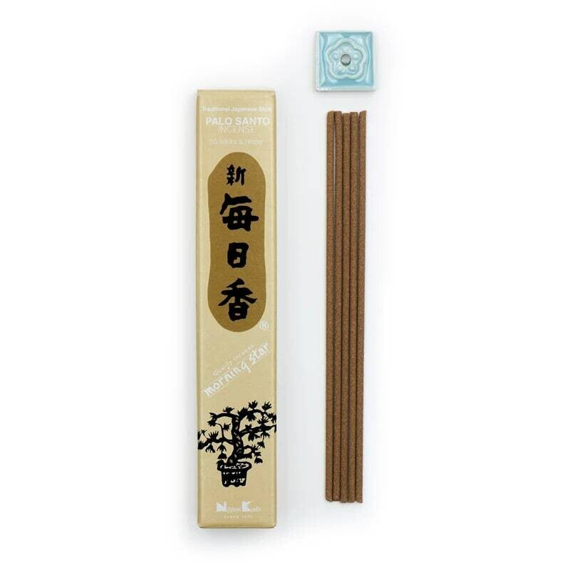 Morning Star Palo Santo incenso giapponese in bastoncini - 50 stick | Scopri su Clorophilla Shop