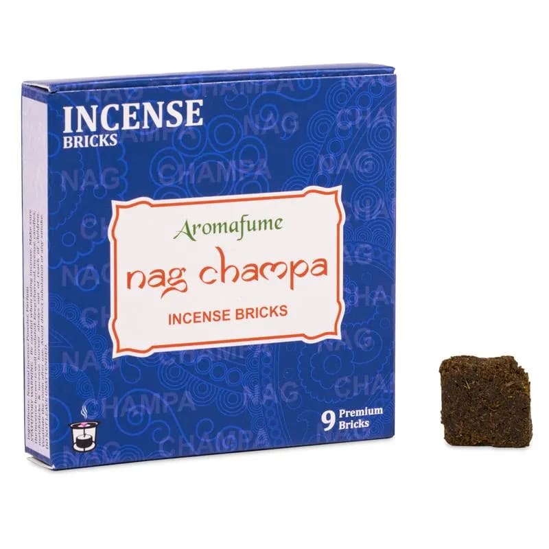 Aromafume Nag Champa Mattoncini Incenso - Niente fumo e cenere | Scopri su Clorophilla Shop