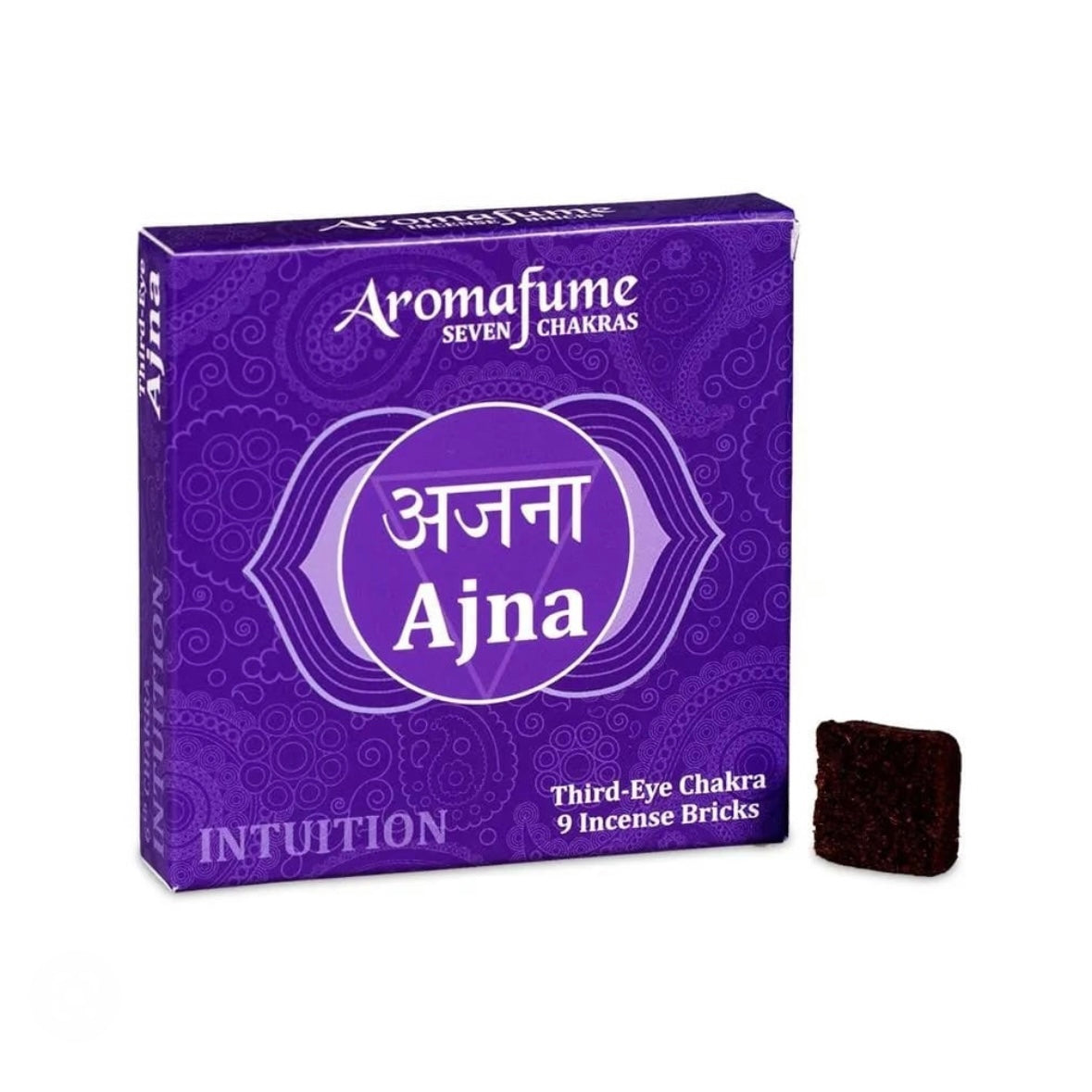 Aromafume Ajna 6 Chakra del Terzo Occhio - Mattoncini Incenso 7 Chakra - 9 bricks | Scopri su Clorophilla Shop