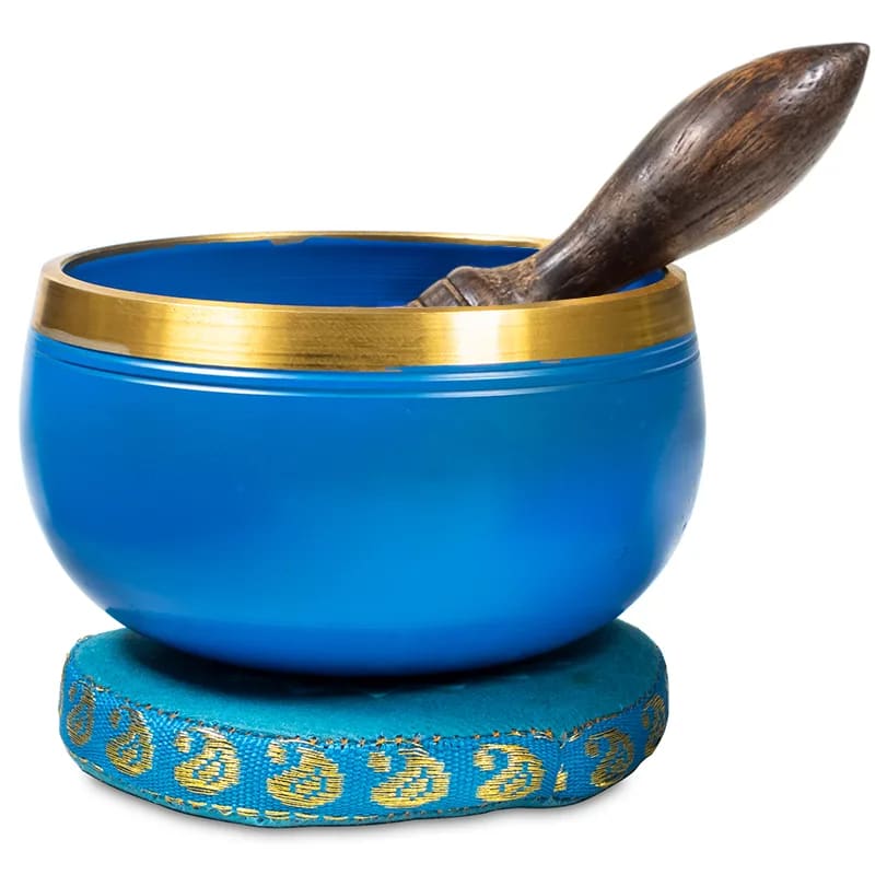 Campana Tibetana 5 Chakra Gola - Batacchio e Cuscino Inclusi | Scopri su Clorophilla Shop