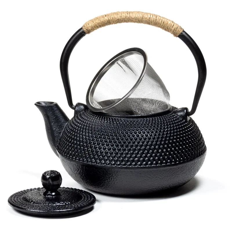 Teiera Tetsubin in Ghisa Stile Giapponese da 0,6 litri - Filtro in Acciaio incluso | Scopri su Clorophilla Shop