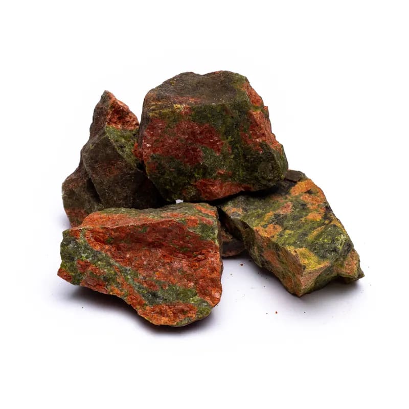 Unakite Grezza Origine Brasile - Pietra da 4-8cm | Scopri su Clorophilla Shop