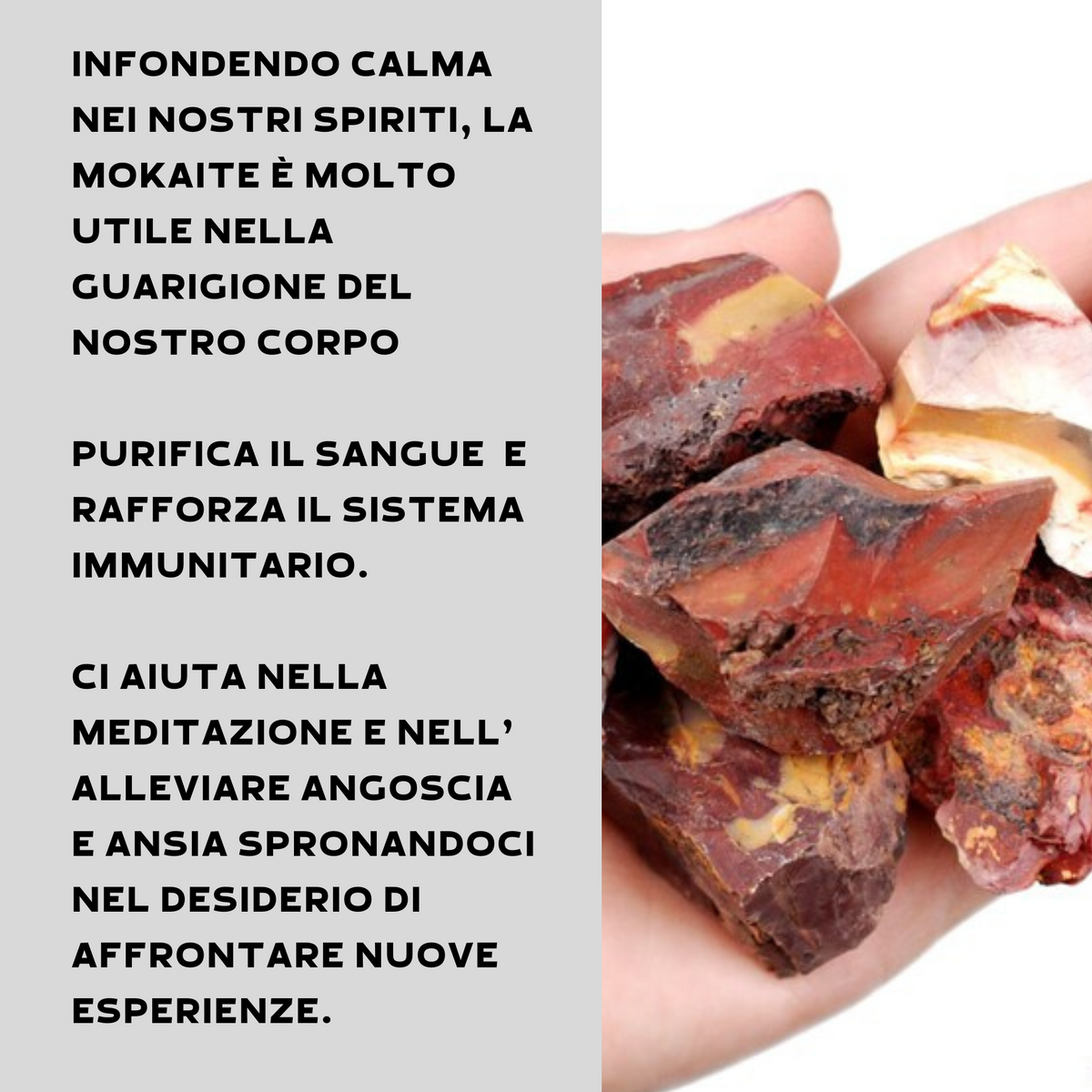 Mokaite Grezza Origine Madagascar | Scopri su Clorophilla Shop