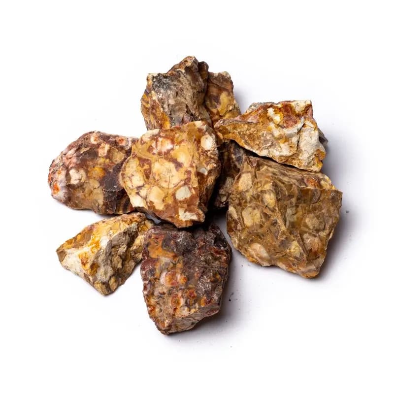 Diaspro Occhio di Uccello Grezzo Origine Sudafrica - Pietra da 5-8cm | Scopri su Clorophilla Shop