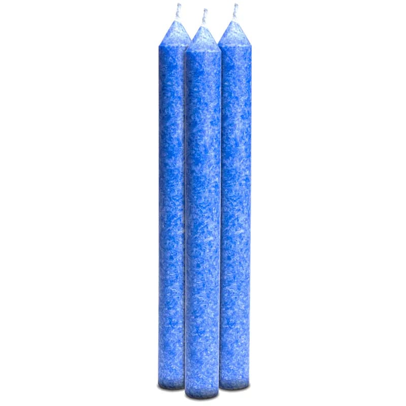 Candela alla Stearina "da Tavola" 7 Chakra colorate e profumate 100% Naturali - Diverse Varianti - 21cm | Scopri su Clorophilla Shop