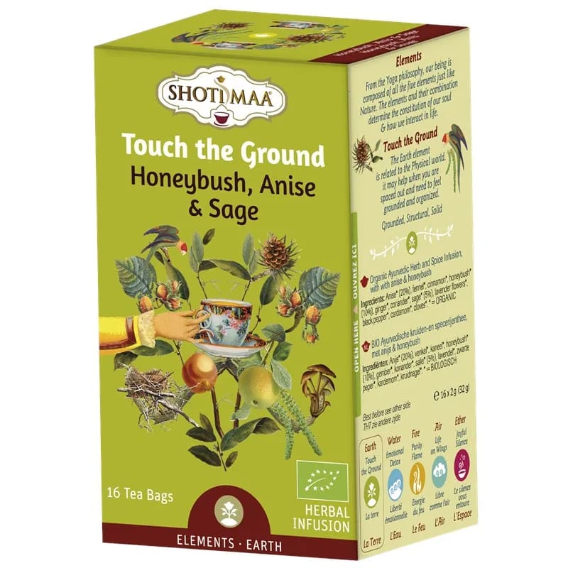 Shoti Maa Touch the Ground Tisana 100% Organica - Miele, Anice e Salvia | Scopri su Clorophilla Shop