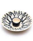 Bruciaincenso Palo Santo in ceramica decorato - Portaincenso Made in India | Scopri su Clorophilla Shop