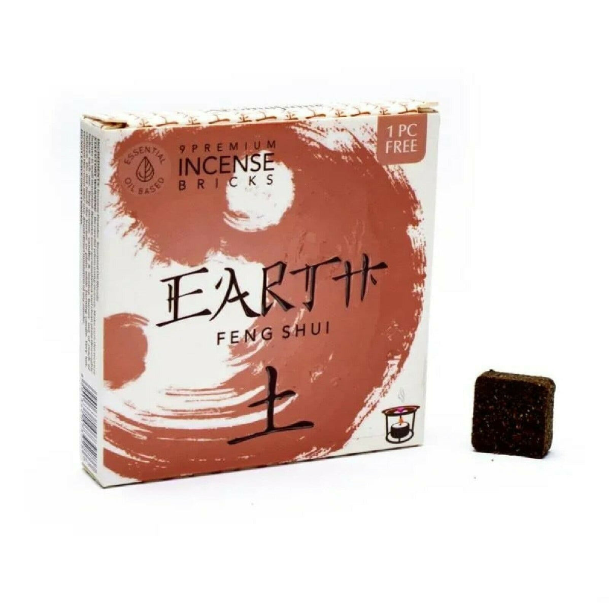 Aromafume Feng Shui EARTH Mattoncini Incenso Elemento Terra - Niente fumo e cenere | Scopri su Clorophilla Shop