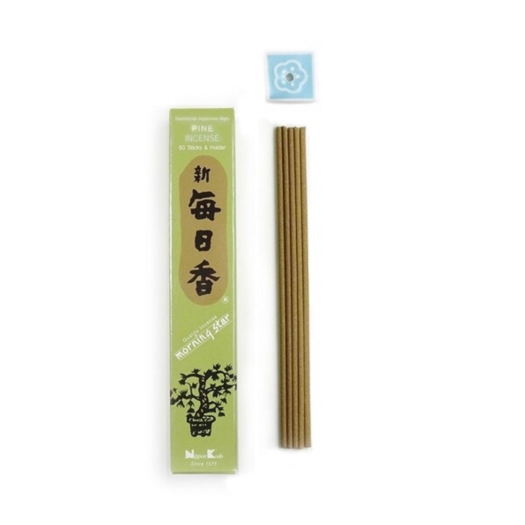 Morning Star Pine incenso giapponese in bastoncini - 50 stick | Scopri su Clorophilla Shop