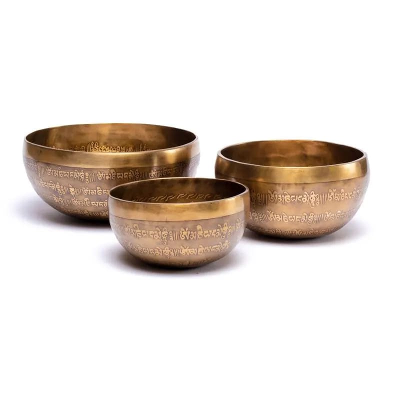 Campana tibetana Tibet incisa a mano 400-550g - 12,5cm | Scopri su Clorophilla Shop