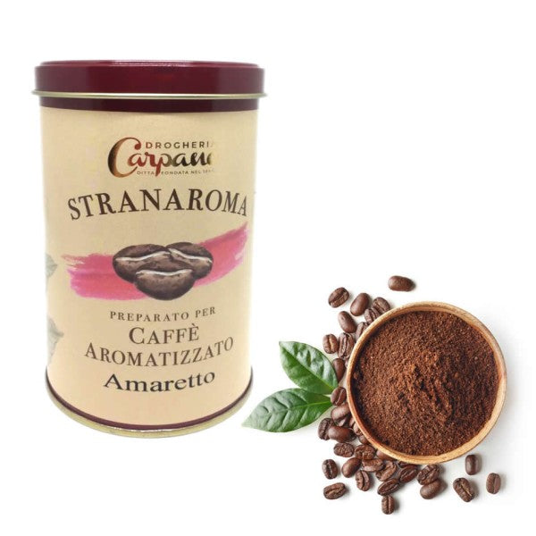 STRANAROMA CAFFÈ MACINATO AROMATIZZATO - Amaretto | Scopri su Clorophilla Shop