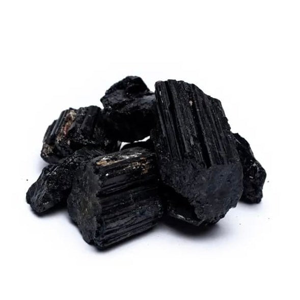 Tormalina Nera, Nuggets, Grezza Origine Brasile - Pietra da 1,5-3cm - Clorophilla Shop